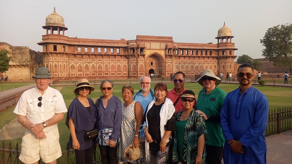 Group From USA in Agra Fort