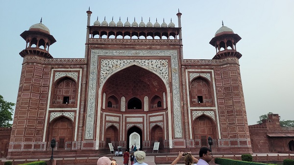 Primera puerta Taj Mahal Agra