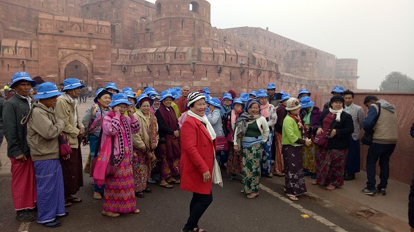 Malaysian Group in Agra Fort