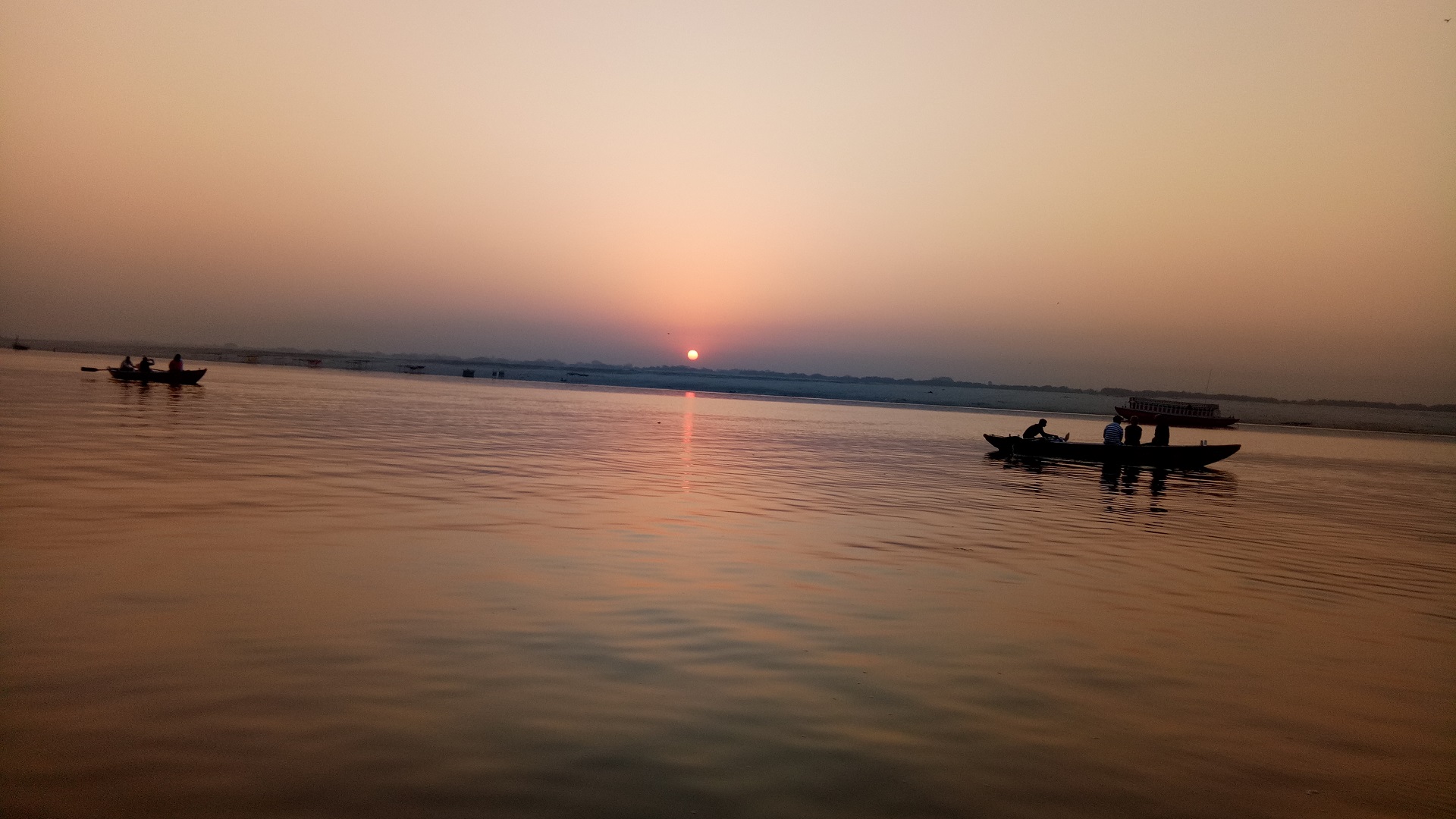 Sunrise Boatride To River Ganga Varanasi