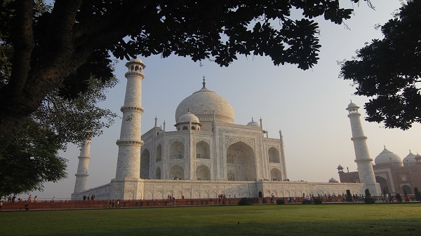 Foto del Taj Mahal desde ángulos únicos